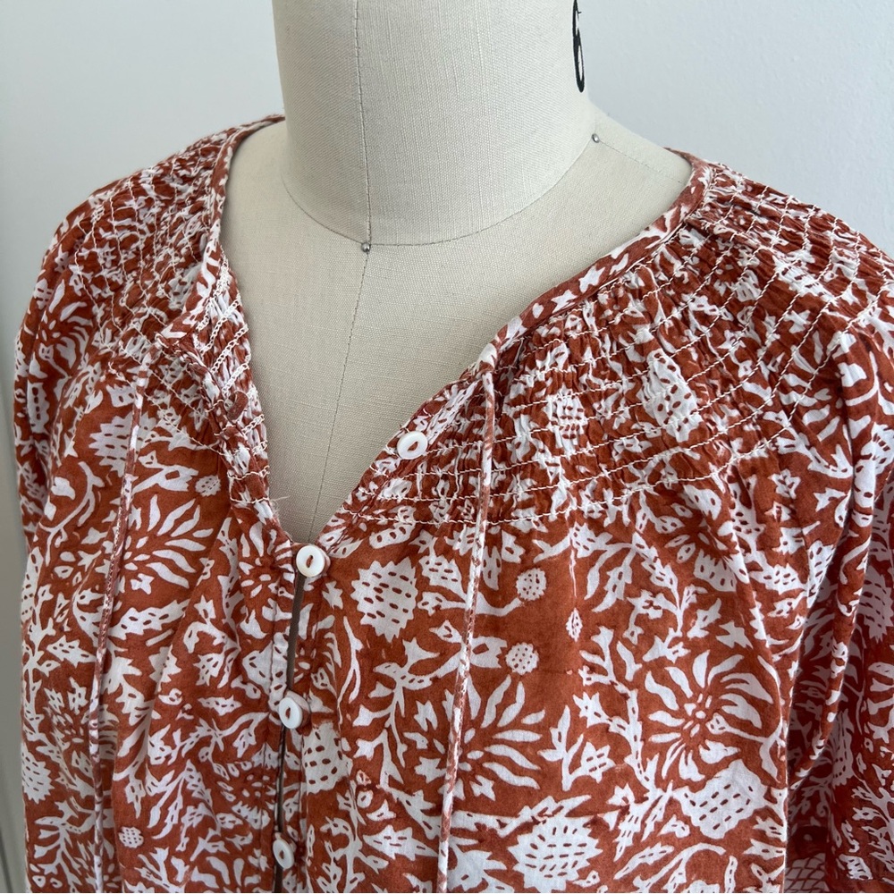 Cleobella Adele Button-Up Tie Blouse - image 6